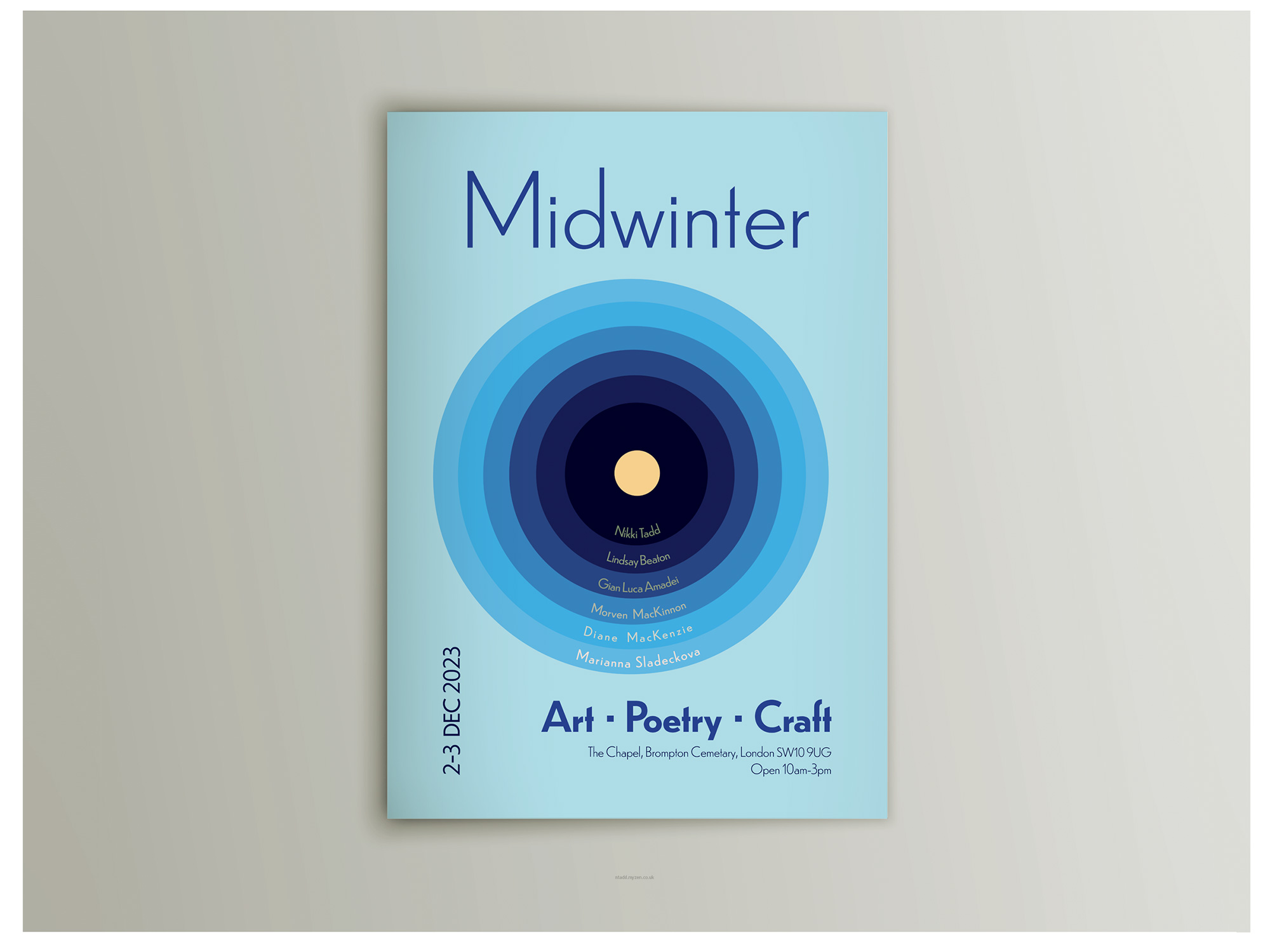 Midwinter show poster